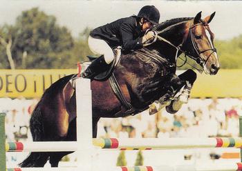 1995 Collect-A-Card Equestrian #195 Maria Gretzer / Feliciano Front